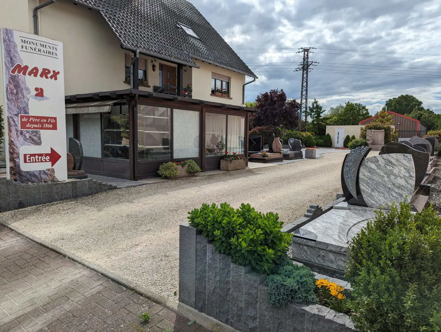 Marbrerie Marx Brumath - Monuments & plaques funéraires